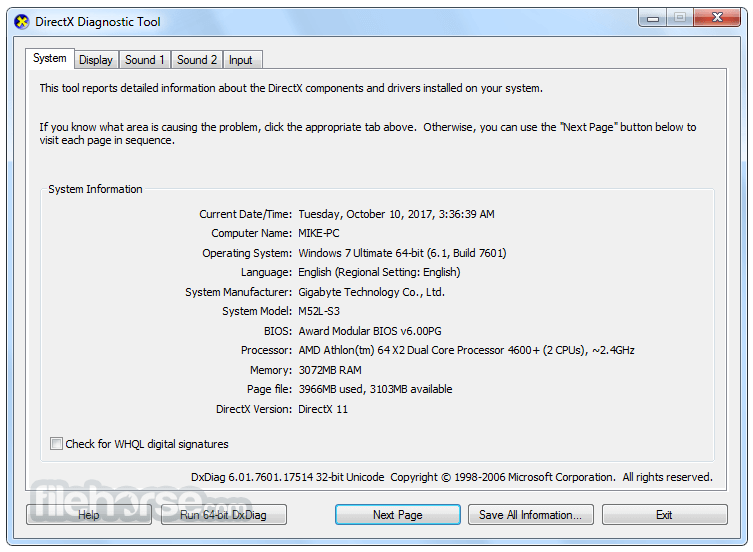 dx9 download windows 10 64 bit